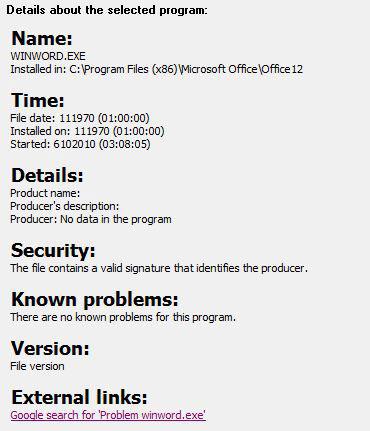 Program Security Analysis