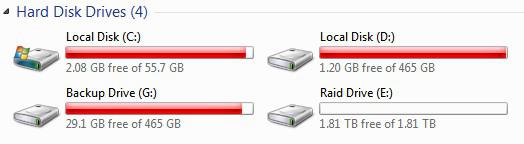 Raid Drive Created Own Now