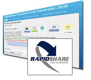 Rapidshare Premium Account Generator FREE