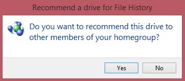 reccomend a drive for file history