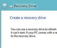 Recovery Drive Windows 8