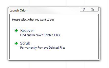 Recover Files