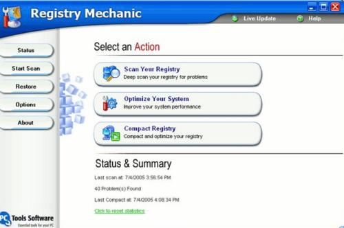 Registry Mechanic