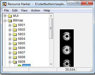 Resource Editor for Windows 7