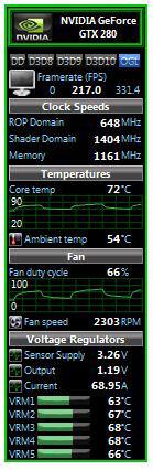 RivaTuner GPU gadget