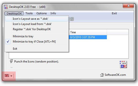 Save Desktop Icon Layout