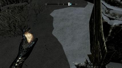 screenshot with low shadow resolution skyrim