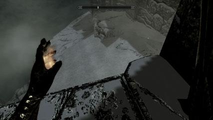 screenshot with low shadow resolution skyrim