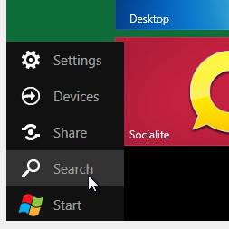 Searching Windows 8 Features 1