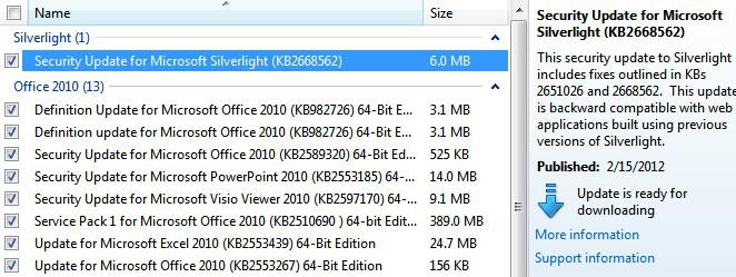 Security Update For Microsoft Silverlight