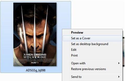 Set Folder Cover Windows 7