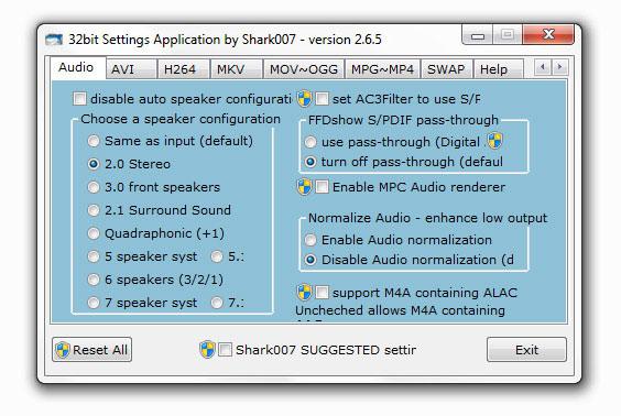 Set Speaker Configuration