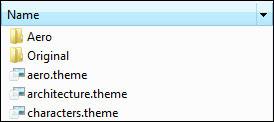 Shell Themes Folder