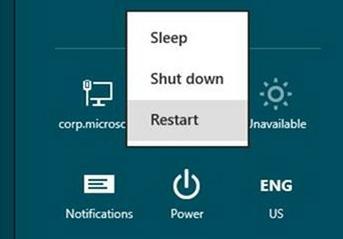 Shift Restart To Access Bios Boot Options