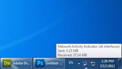 preview-how to show network activity in windows 7 on system tray