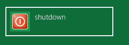 shutdown tiles for Windows 8