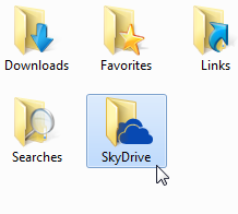 Sky Drive Folder