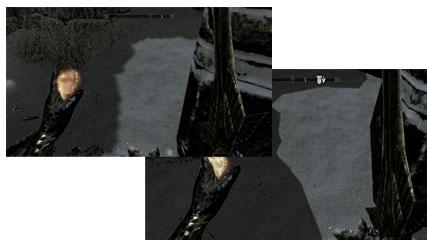 Skyrim shadows before after