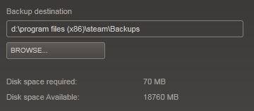 Steam Backups