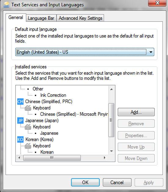 step-11-how to write korean, japanese and chinese in windows 7