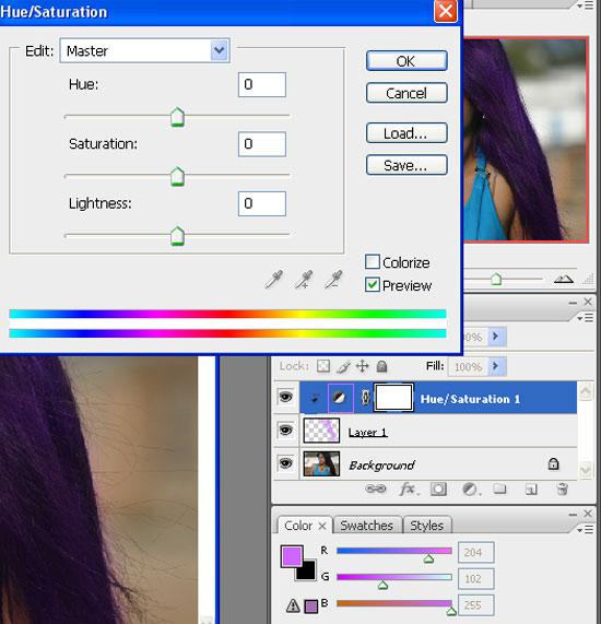 step-12-change hair color in Photoshop