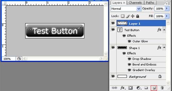 step-13-create button in Photoshop