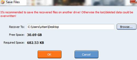 step-15-how to recover deleted files from sd card in Windows