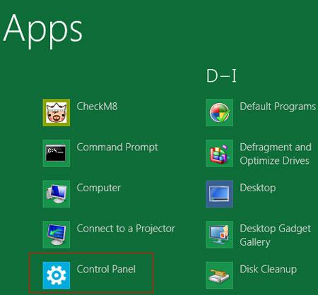 step-2-how to add or remove programs in Windows 8