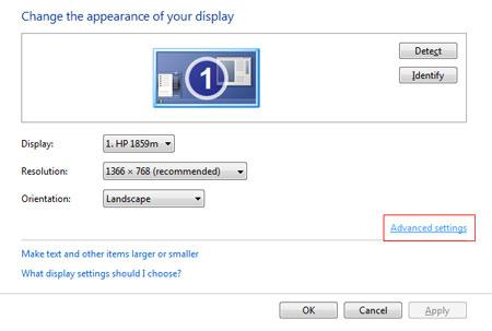 step-3-how to change color depth in Windows 7