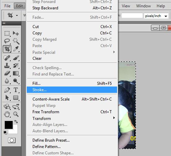 step-5-how to add a border in photoshop