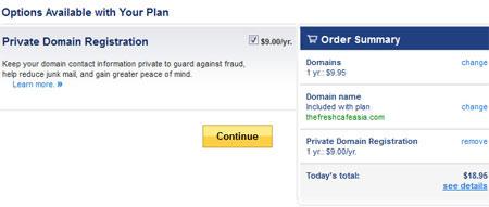 step-5-how to register a domain name with Yahoo