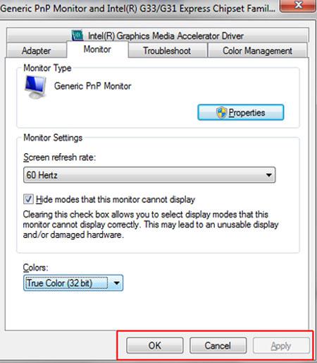  step-6-how to change color depth in Windows 7