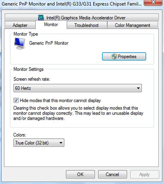 step-6-how to change refresh rate in Windows 7