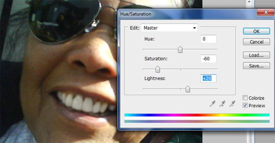 step-6-whiten teeth in photoshop