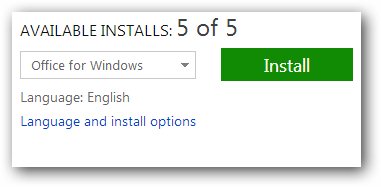 Office365 Home Availability/Main page