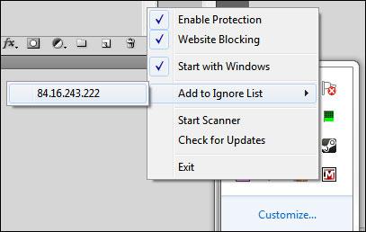 Stop malwarebytes from blocking sites