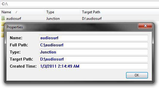 Symbolic Link Creation Date