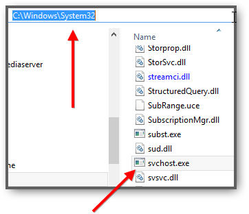 System 32 Folder Location Of Service Host.png