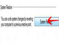 Sytem Restore
