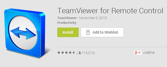 teamviewer android app