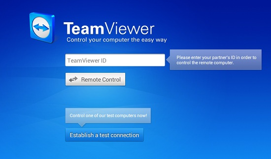 teamviewer remote connection