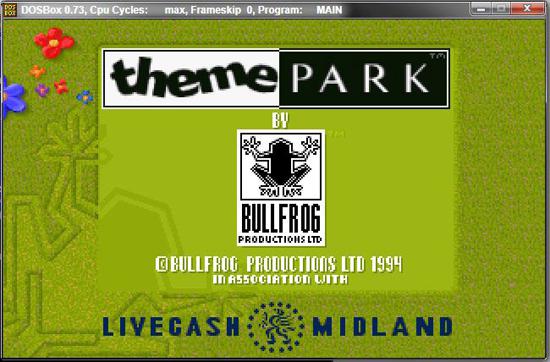 Themepark: DOS games on Windows 7