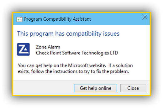 This Program Has Compatibility Issues Zonealarm.png