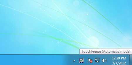 Touchfreeze installed