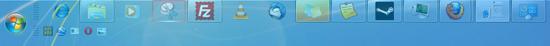 Transparent Taskbar in Windows 7