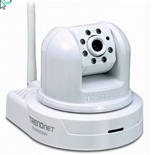 Trendnet Secur View Wireless Day Night Pan Titlt Zoom Internet Surveillance