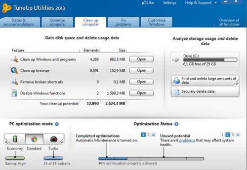 TuneUp Utilities 2013