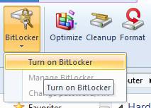 Turn On Bitlock