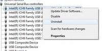 Uninstall USB settings
