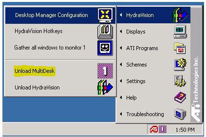 Unload Multidesk